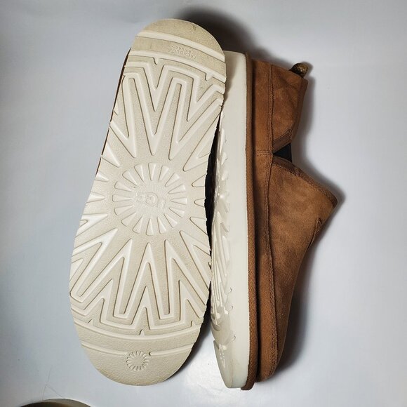 LIKE-NEW UGG Men’s Romeo Size 13 Boot Chestnut Slipper Shoe - Picture 10 of 11